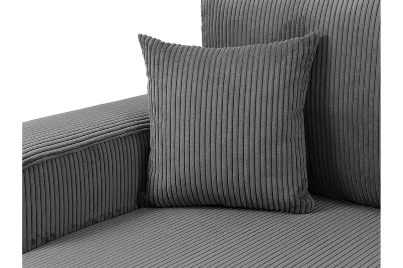 Barile Soffa med Divan 3-sits - Blå - Products - Möbler - Soffa - Divansoffa & schäslongsoffa - 3 sits soffa med divan