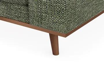 Copenhagen Premium 4-sits Vänstervänd L-formad Djup Divansoffa i Chenille - Grön - Products - Möbler - Soffa - Divansoffa & schäslongsoffa - 4 sits soffa med divan