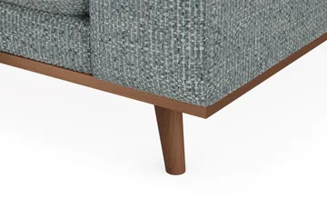 Copenhagen Premium 4-sits Vänstervänd L-formad Djup Divansoffa i Chenille - Grå/Blå - Products - Möbler - Soffa - Divansoffa & schäslongsoffa - 4 sits soffa med divan
