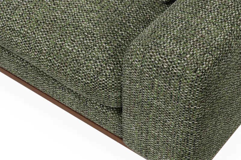Copenhagen Premium 4-sits Vänstervänd L-formad Djup Divansoffa i Chenille - Grön - Products - Möbler - Soffa - Divansoffa & schäslongsoffa - 4 sits soffa med divan