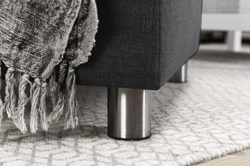 Crazy 4-sits Högervänd U-formad Large Soffa med Divan och Schäslong i Tyg - Mörkgrå - Products - Möbler - Soffa - Divansoffa & schäslongsoffa - 4 sits soffa med divan