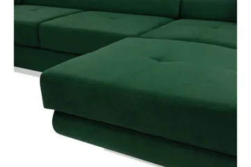 Gabina Soffa med Divan och Schäslong 4-sits - Svart - Products - Möbler - Soffa - Divansoffa & schäslongsoffa - 4 sits soffa med divan
