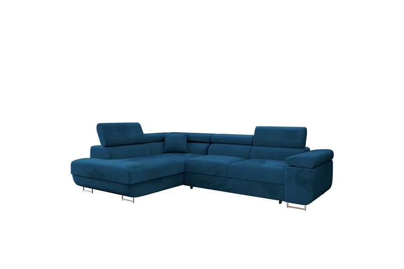 Gabina Soffa med Schäslong 3-sits, Blå