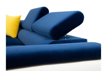 Reginia Soffa med Schäslong 3-sits - Grön/Vit - Products - Möbler - Soffa - Divansoffa & schäslongsoffa - 3 sits soffa med divan