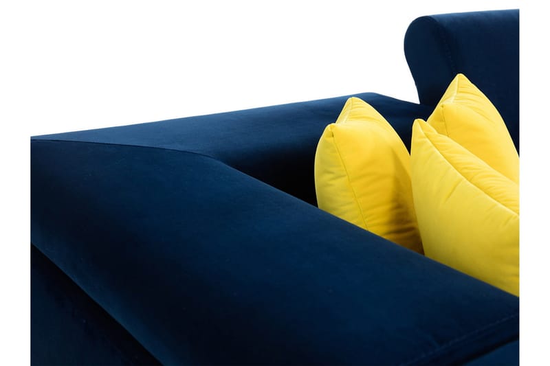 Reginia Soffa med Schäslong 3-sits - Gul/Ljusgrå - Products - Möbler - Soffa - Divansoffa & schäslongsoffa - 3 sits soffa med divan