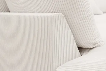 Rossita Lyx 4-sits Extra djup Soffa med Schäslong Vänster - Offwhite Manchester - Products - Möbler - Soffa - Divansoffa & schäslongsoffa - 4 sits soffa med divan