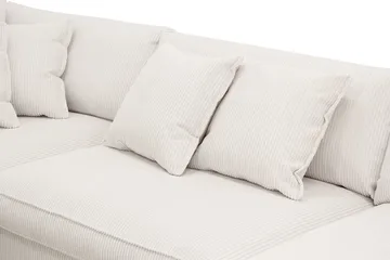 Rossita Lyx 4-sits Extra djup Soffa med Schäslong Vänster - Offwhite Manchester - Products - Möbler - Soffa - Divansoffa & schäslongsoffa - 4 sits soffa med divan