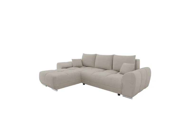 Simerly Soffa med Divan 3-sits, Beige
