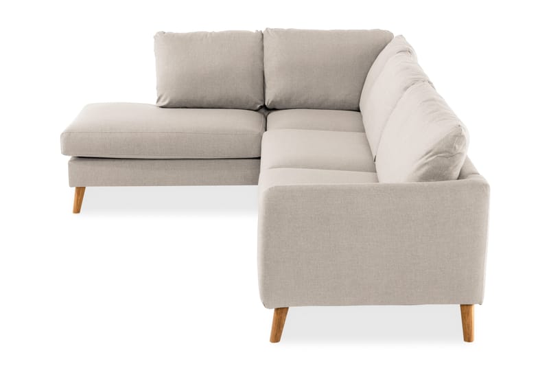 Trend 4-sits Vänstervänd L-formad Divansoffa i Tyg - Beige - Products - Möbler - Soffa - Divansoffa & schäslongsoffa - 4 sits soffa med divan