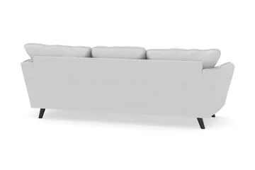 Trend Lyx 3-sits Högervänd L-formad Divansoffa i Tyg - Ljusgrå - Products - Möbler - Soffa - Divansoffa & schäslongsoffa - 4 sits soffa med divan
