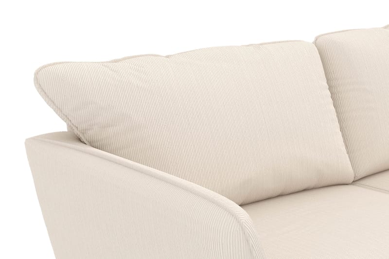 Trend Lyx 4-sits Högervänd L-formad Schäslongsoffa i Manchester - Beige - Products - Möbler - Soffa - Divansoffa & schäslongsoffa - 4 sits soffa med divan