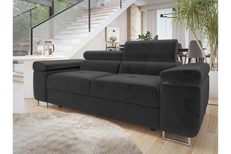 Gabina Soffa 2-sits - Svart - Products - Möbler - Soffa - 2 sits soffa