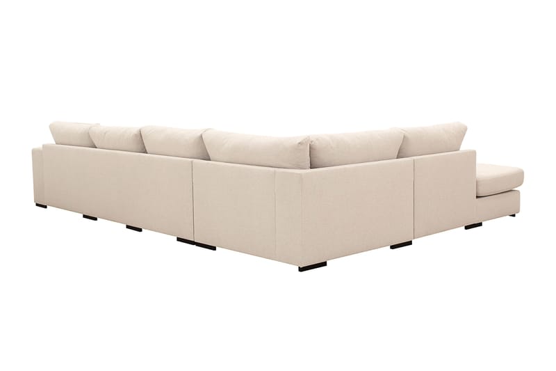 Grande 5-sits Soffa med Schäslong Vänster - Beige Tyg - Products - Möbler - Soffa - Divansoffa & schäslongsoffa