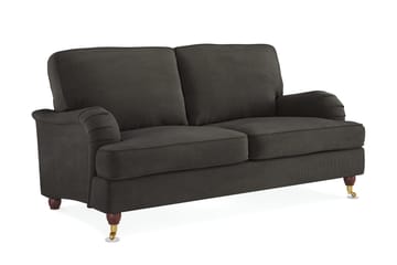 Howard Lyx 2-sits Manchestersoffa - Mörkgrå - Products - Möbler - Soffa - 2 sits soffa