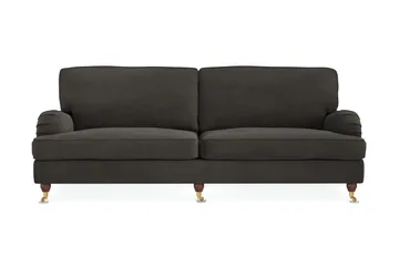 Howard Lyx 4-sits Manchestersoffa - Mörkgrå - Products - Möbler - Soffa - Howardsoffa