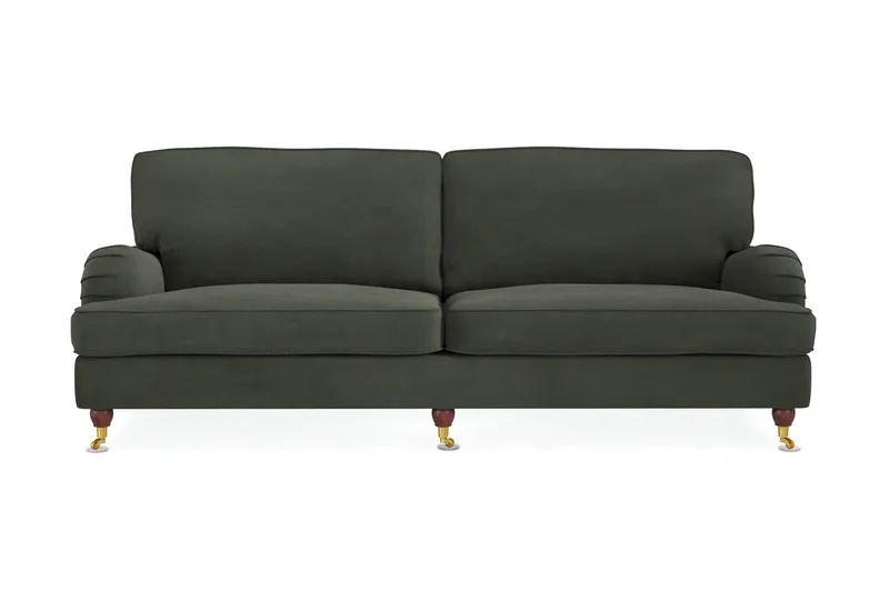 Howard Lyx 4-sits Manchestersoffa - Mörkgrön - Products - Möbler - Soffa - Howardsoffa