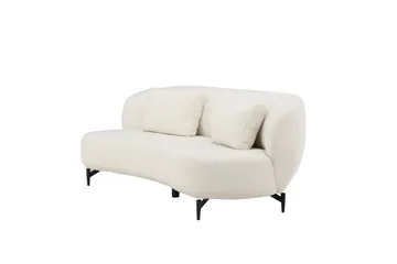 Luna Soffa 2-sits - Vit - Products - Möbler - Soffa - 2 sits soffa