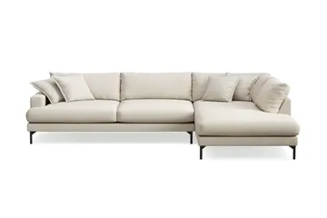 Menard Premium 5-sits Högervänd L-formad Djup Schäslongsoffa i Tyg