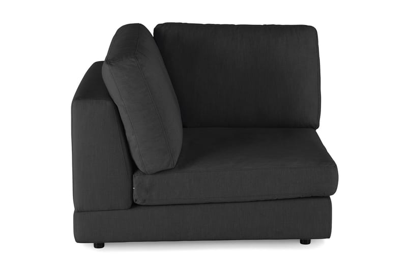 Arken 1-sits Hörnmodul i Tyg - Svart - Products - Möbler - Soffa - Modulsoffa - Hörnmodul