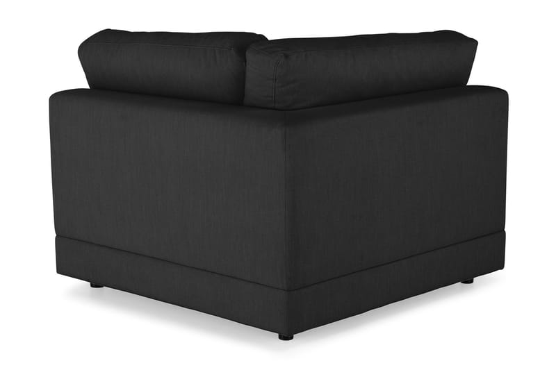 Arken 1-sits Hörnmodul i Tyg - Svart - Products - Möbler - Soffa - Modulsoffa - Hörnmodul
