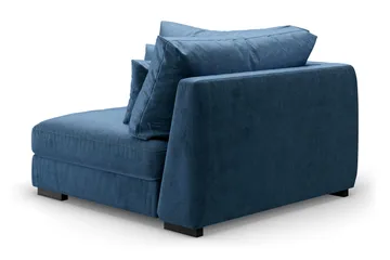 Dubai Hörnmodul Sammet - Blå - Products - Möbler - Soffa - Modulsoffa - Hörnmodul