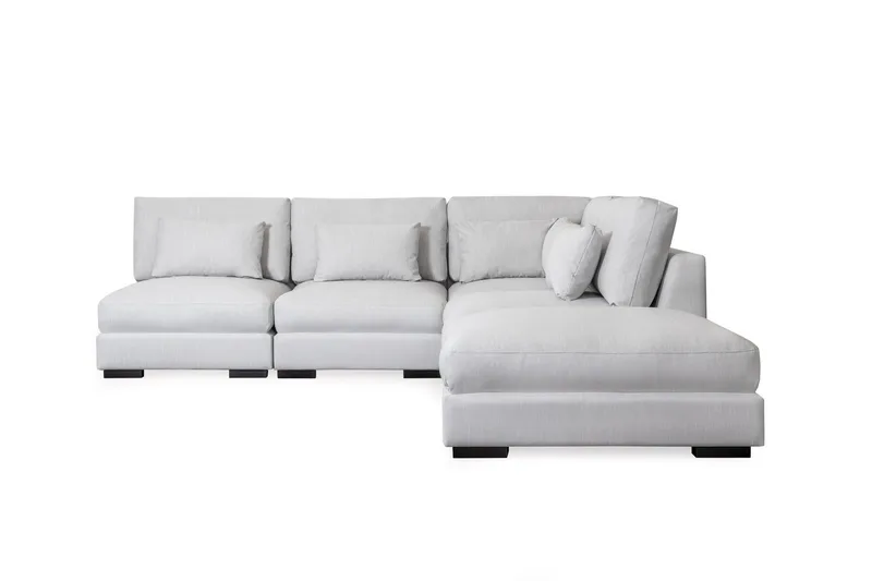Dubai Schäslongsoffa Vänster, Beige