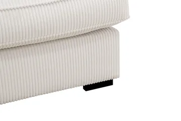 Rossita Lyx 2,5-sits Extra djup Soffa i Manchester - Naturvit - Products - Möbler - Soffa - 3 sits soffa