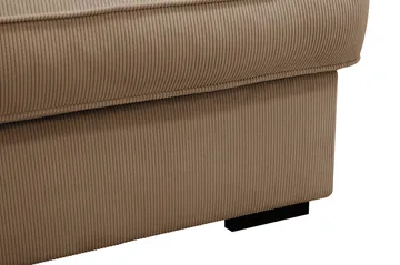Rossita Lyx 3,5-sits Extra djup Soffa i Manchester - Brun - Products - Möbler - Soffa - 4 sits soffa