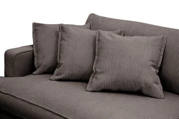 Rossita Lyx 3,5-sits Extra djup Soffa i Manchester - Mörkgrå - Products - Möbler - Soffa - 4 sits soffa