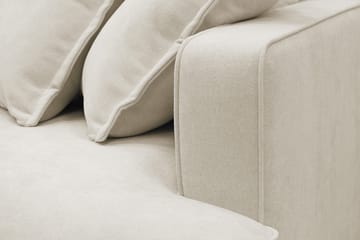 Rossita Lyx 3-sits Extra djup Soffa i Tyg - Beige - Products - Möbler - Soffa - 3 sits soffa