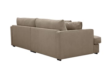 Rossita Lyx 3-sits Extra djup Soffa i Tyg - Brun - Products - Möbler - Soffa - 3 sits soffa