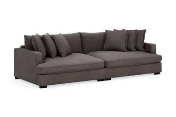 Rossita Lyx 4-sits Extra djup Manchestersoffa - Products - Möbler - Soffa - Sammetssoffa
