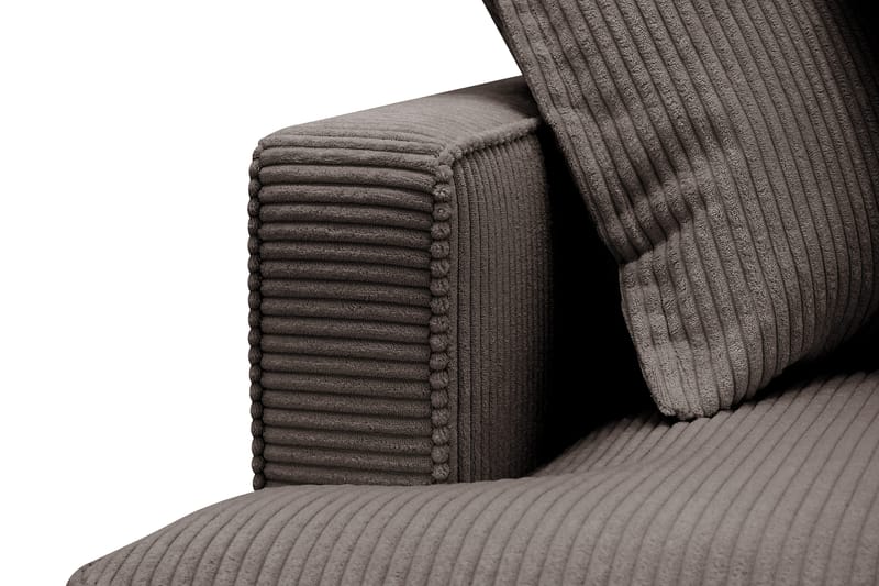 Rossita Lyx 5-sits Vänstervänd U-formad Extra djup Soffa med Divan och Schäslong i Manchester - Brun - Products - Möbler - Soffa - U-soffa