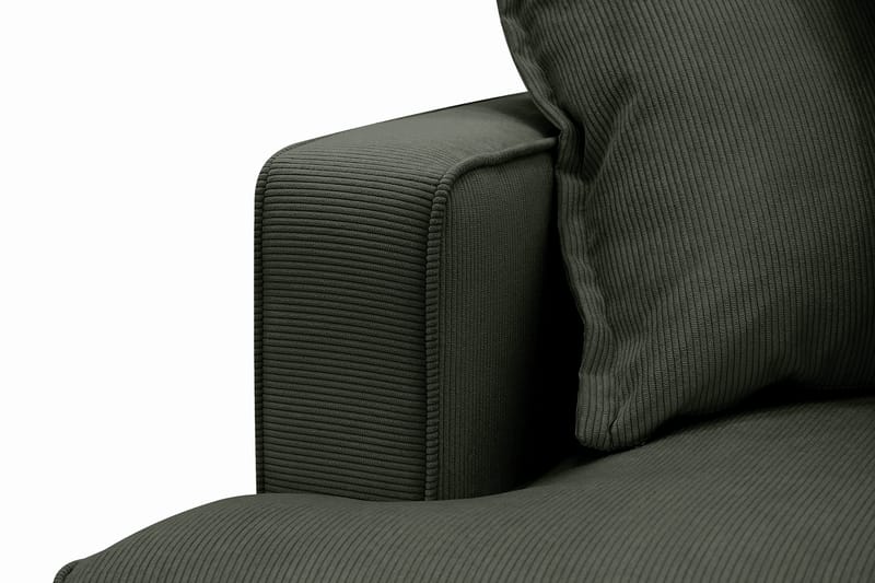 Rossita Lyx 5-sits Vänstervänd U-formad Extra djup Soffa med Divan och Schäslong i Manchester - Mörkgrön - Products - Möbler - Soffa - U-soffa
