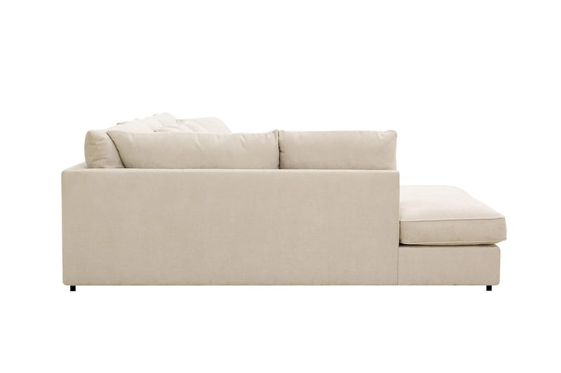 Rossita Lyx 6-sits Högervänd U-formad Extra djup Soffa med Divan och Schäslong i Chenille - Beige - Products - Möbler - Soffa - U-soffa