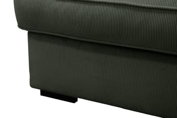 Rossita Lyx 6-sits Högervänd U-formad Extra djup Soffa med Divan och Schäslong i Manchester - Mörkgrön - Products - Möbler - Soffa - U-soffa