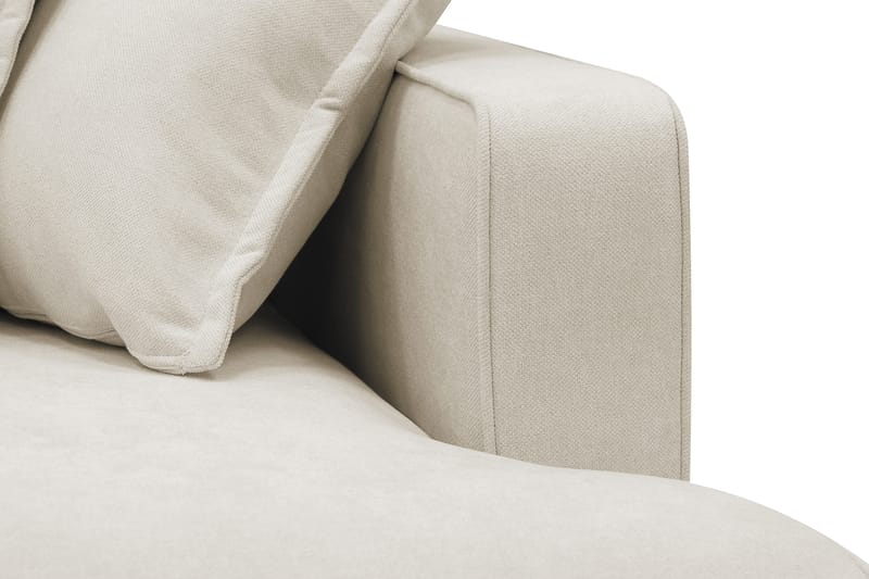 Rossita Lyx 6-sits Högervänd U-formad Extra djup Soffa med Divan och Schäslong i Tyg - Beige - Products - Möbler - Soffa - U-soffa