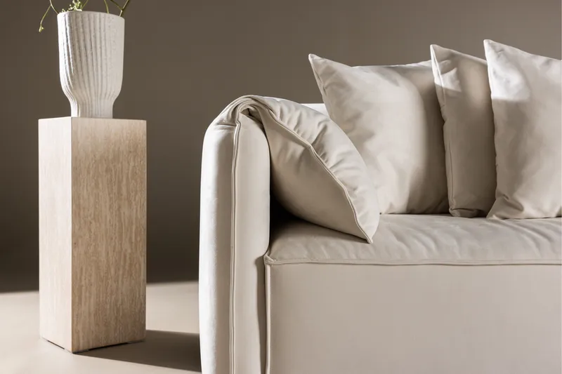 Torekov Soffa 3-sits - Vit - Products - Möbler - Soffa - 3 sits soffa