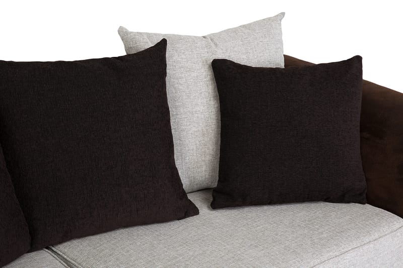 Toronto 3-sits Soffa - Brun/Beige - Products - Möbler - Soffa - Skinnsoffa