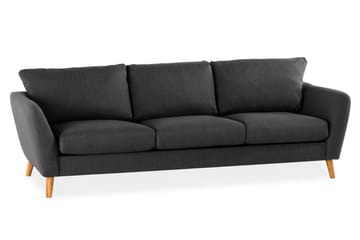 Trend 3-sits Tygsoffa - Svart - Products - Möbler - Soffa - 3 sits soffa