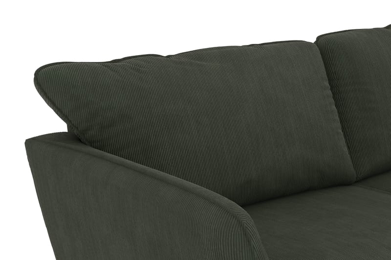 Trend Lyx 3-sits Manchestersoffa - Mörkgrön - Products - Möbler - Soffa - 3 sits soffa