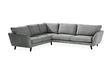 Trend Lyx 6-sits Vändbar L-formad Hörnsoffa i Tyg - Grå - Products - Möbler - Soffa - Hörnsoffa