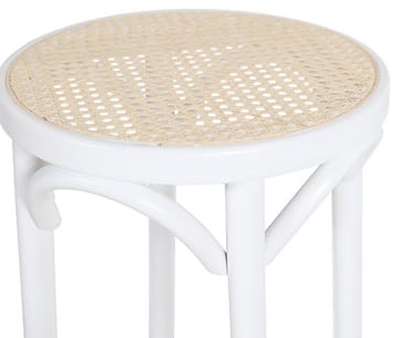 barpall No 73 vit med rottingsits 80 cm - Vit - Products - Möbler - Fåtölj & stolar - Barstol & barpall