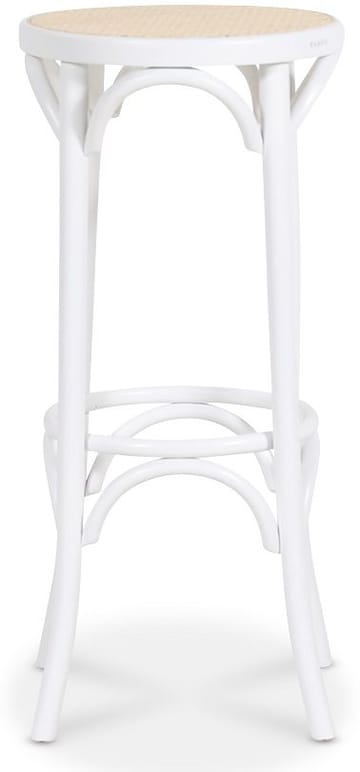 barpall No 73 vit med rottingsits 80 cm - Vit - Products - Möbler - Fåtölj & stolar - Barstol & barpall