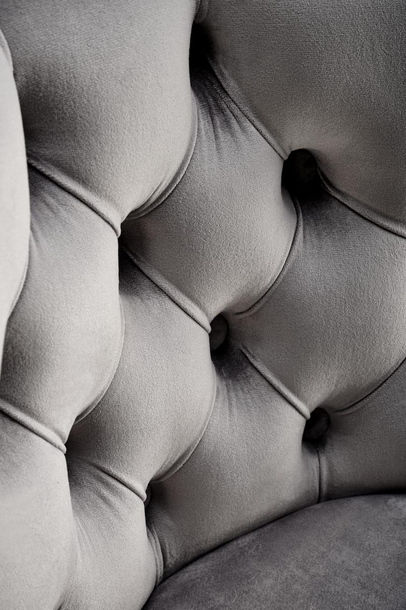 Barstol grå sammet gaslift - Pelican - Grå - Products - Möbler - Fåtölj & stolar - Barstol & barpall