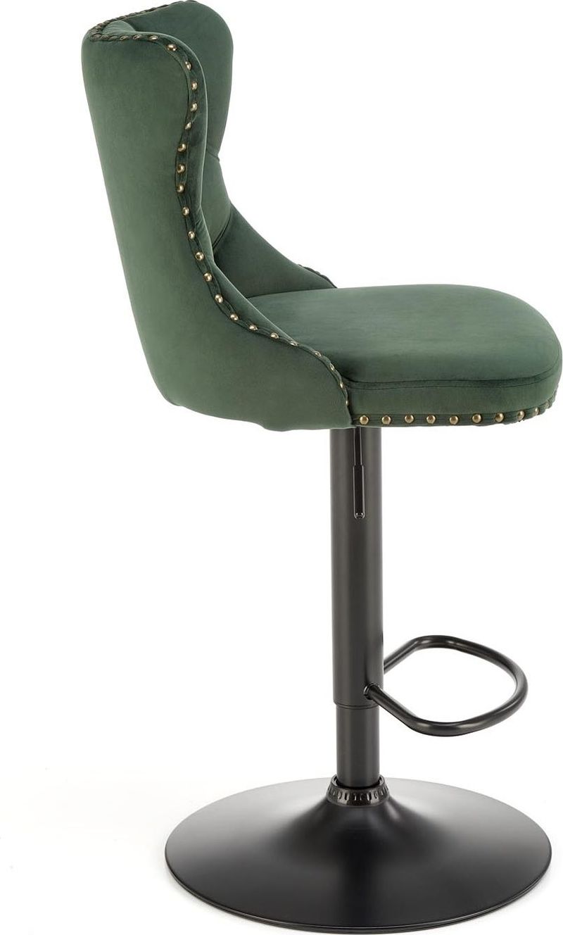 Barstol mörkgrön med gaslift - Mörkgrön - Products - Möbler - Fåtölj & stolar - Barstol & barpall