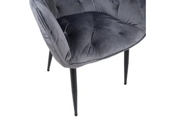 Brita Stol 61x57x83 cm Grå - Products - Möbler - Fåtölj & stolar - Karmstol