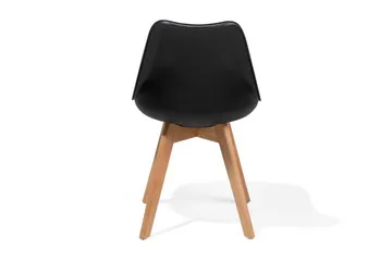 Dakota Ii Stol Set Om 2 St - Svart - Products - Möbler - Fåtölj & stolar - Matstol & köksstol