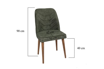 Denounce Matstol - Valnöt - Products - Möbler - Fåtölj & stolar - Matstol & köksstol