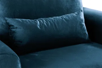 Copenhagen Sammetsfåtölj - Blå - Products - Möbler - Fåtölj & stolar - Fåtölj - Sammetsfåtölj